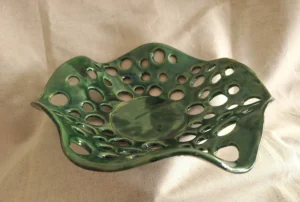 Kerámia gyümölcstál